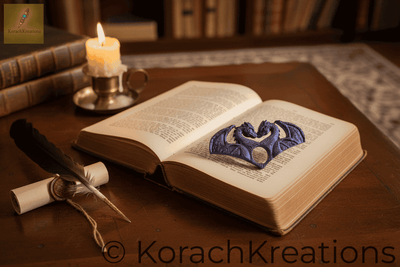 3D Printed Dragon Page Holder