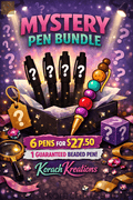 6-Pen Mystery Bundle – Includes at Least 1 Guaranteed Beaded Pen
