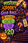 Mystery Spooky Grab Bag - 5 Items for $20