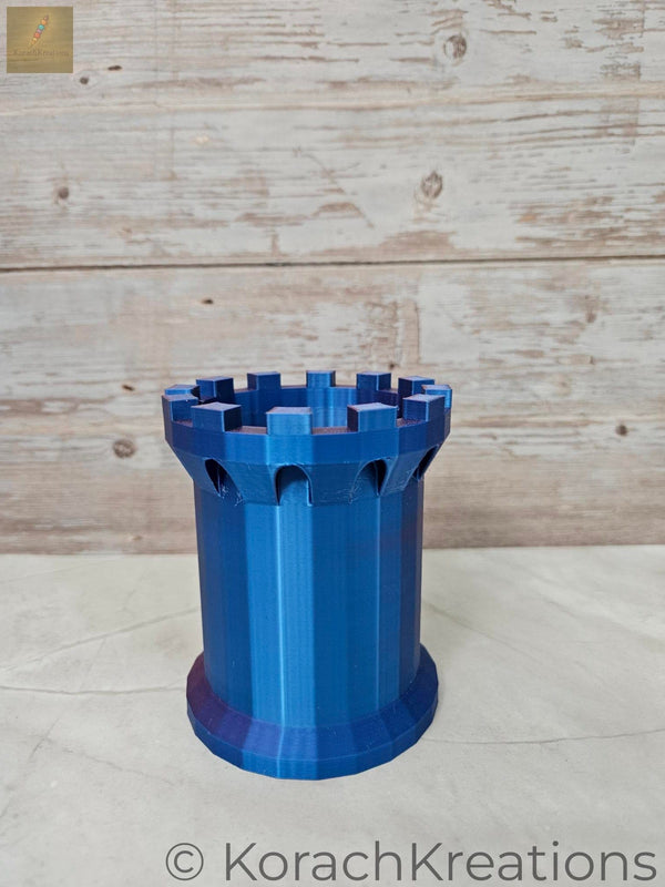 Castle Tower Pen & Pencil Holder – 3D Printed Fantasy Desk Organizer
